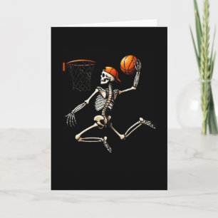 Skeleton Sketll Halloween Costume Funny Men Boys K Card
