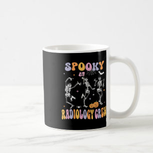 Skeleton Spooky Radiology Crew X-ray Tech Hallowee Coffee Mug