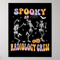 Skeleton Spooky Radiology Crew X-ray Tech Hallowee