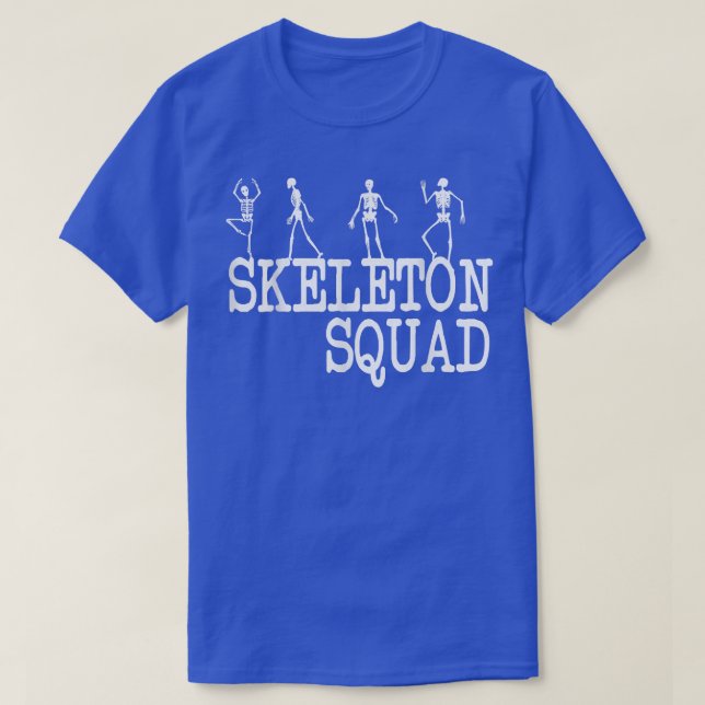 Skeleton Squad Funny Radiologist Radiology Graphic T-Shirt (Design Front)