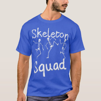 Skeleton Squad Radiology Tech Xray Dancing Skeleto T-Shirt