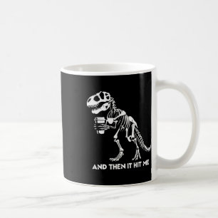 Skeleton T-rex Dinosaur Halloween Men Women Funny  Coffee Mug