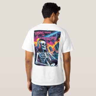 skeleton t-shirt , high quality
