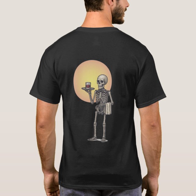 Skeleton T-Shirt – Quirky Retro Style (Back)