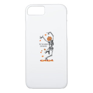 Skeleton Tis The Season For Pilates Meditation Hal Case-Mate iPhone Case