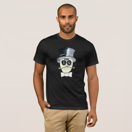 Skeleton Tophat man T-Shirt