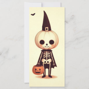 Skeleton Trick or Treater Halloween