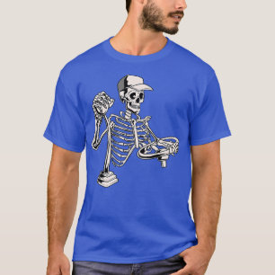 Skeleton Truck Driver - Funny Big Trucking Trucker T-Shirt