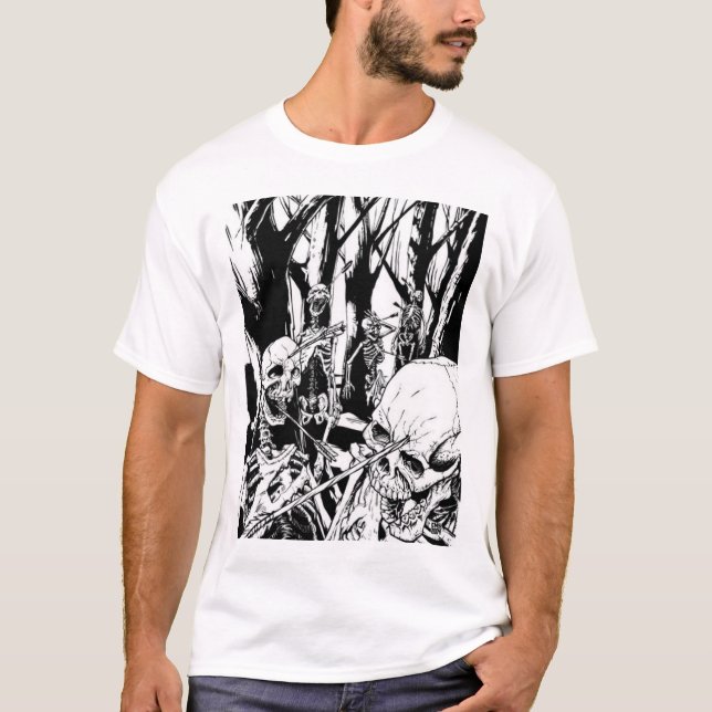 skeleton war T-Shirt (Front)