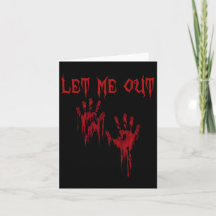 Skeleton Witch Sell Player Halloween Costume Party Card