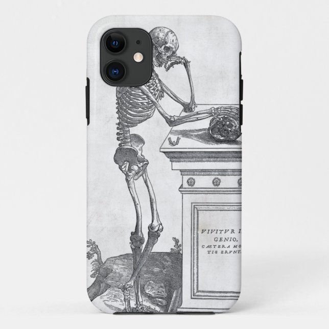 Skeleton With Skull Case-Mate Case (Back)
