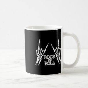 Skeleton Zombie Playing Poker Game Cards Halloween Coffee Mug