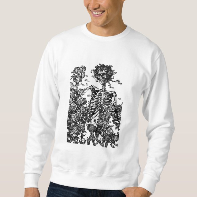 Skeletons and Roses Sweatshirt (Front)