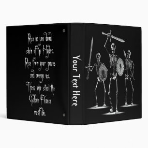 Skeletons Battle Binders