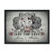 Skeletons Black Grey White SAVE THE DATE