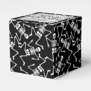 Skeletons BONE APPÉTIT Black Favor Box