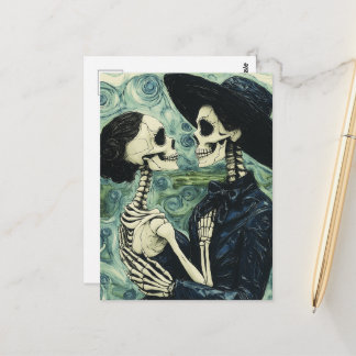 Skeletons Dance Postcard