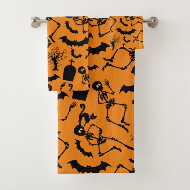 Skeletons d'Halloween Macabre Dance (En situation)
