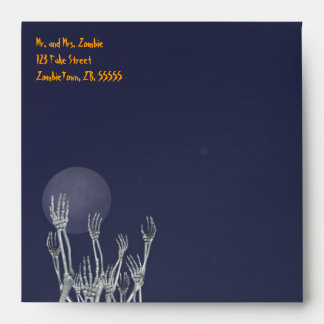 Skeletons - Halloween Envelope