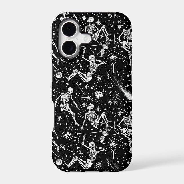 Skeletons in space background  (Back)