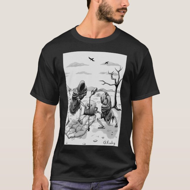 skeletons in the desert. T-Shirt (Front)