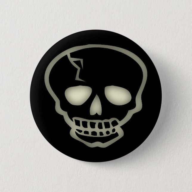 Skeleton's Skull Buttons (Front)