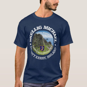 Skellig Michael (rd) T-Shirt