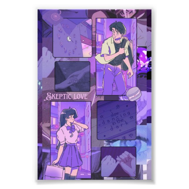 skeptic love anime poster (Devant)