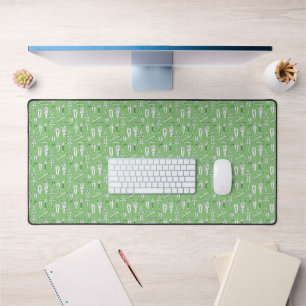 Sketch Crocodile Pattern Desk Mat