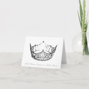 Sketch Crown Note Cards