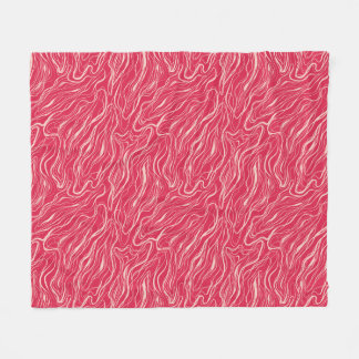 Sketch curves    fleece blanket