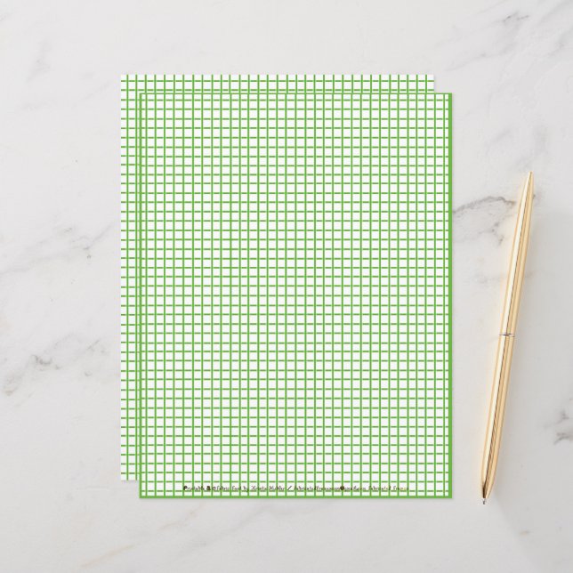 Sketch Draw On Graph Line Paper Sheet (Front/Back In Situ)