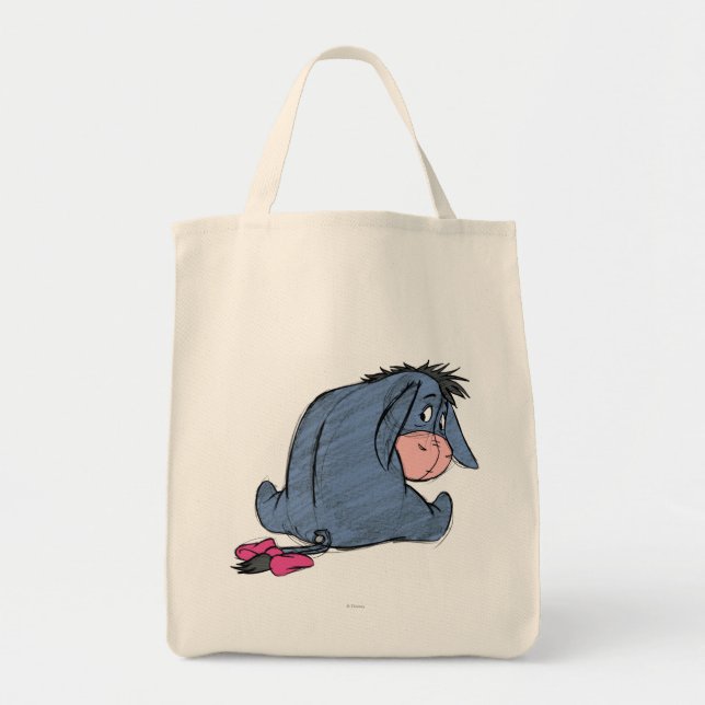 Sketch Eeyore 1 Tote Bag (Front)