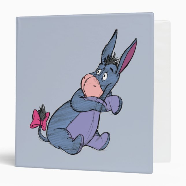Sketch Eeyore 2 Binder (Front/Inside)
