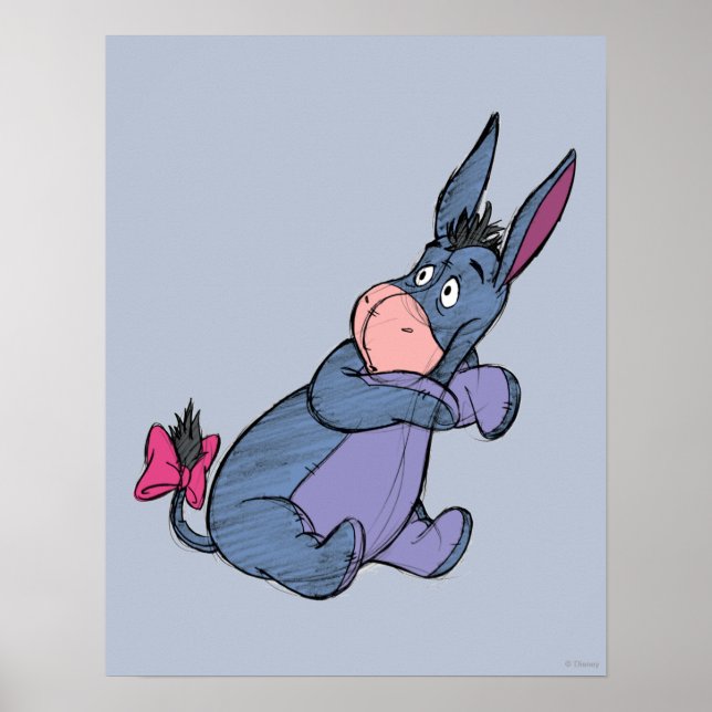 Sketch Eeyore 2 Poster (Front)
