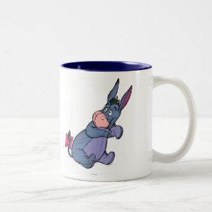 Sketch Eeyore 2 Two-Tone Coffee Mug