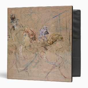 Sketch for 'At the Masked Ball', c.1892 (coloured Binder