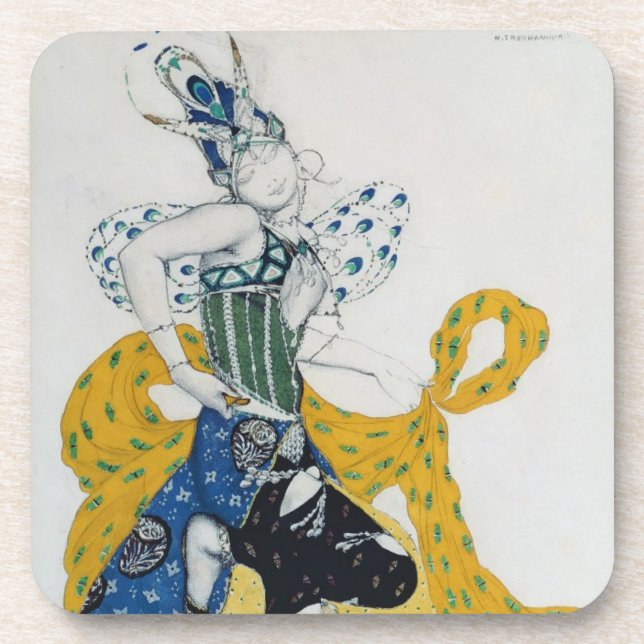 Sketch for the ballet 'La Peri', by Paul Dukas Coaster (Front)