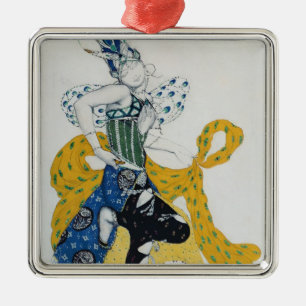 Sketch for the ballet 'La Peri' Metal Ornament