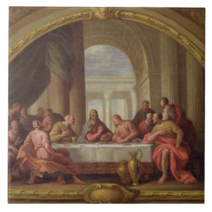 Sketch for 'The Last Supper', St. Mary's, Weymouth Tile