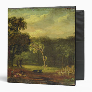 Sketch from Nature in Sion Park, 1819 (oil on card Binder