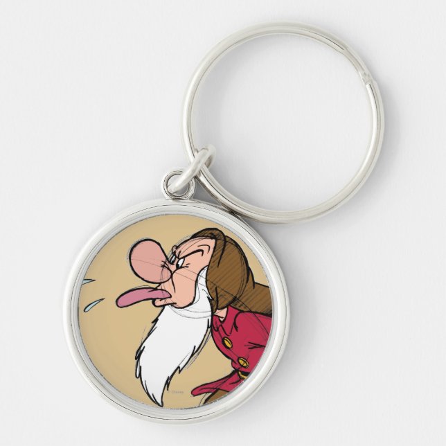Sketch Grumpy Keychain (Front)