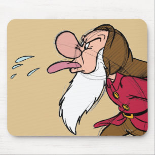 Sketch Grumpy Mouse Pad
