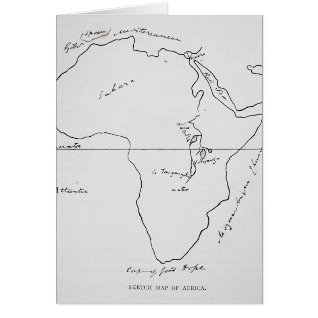 Sketch Map of Africa (Front)