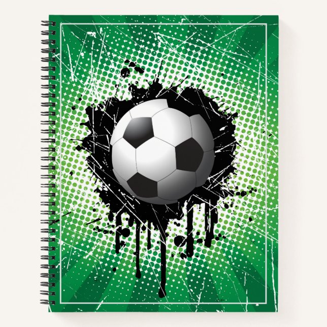 Sketch Notebook-Soccer Ball Notebook (Front)