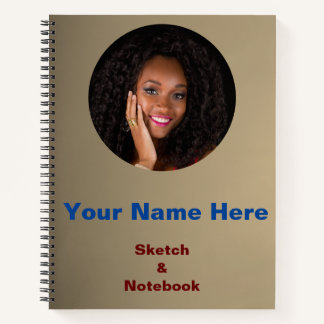Sketch & Notebook Spiral Notebook