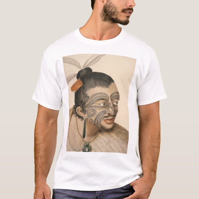 Sketch of a Maori Man, c. 1769 T-Shirt (Front)