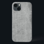 Sketch of Chicago City Map iPhone 13 Case<br><div class="desc">Sketch of Chicago City Map. Artist: Vision Studio. Image ID: 64744Z.</div>