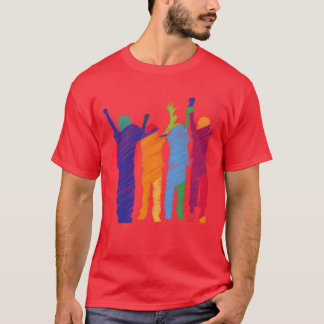 Sketch of little kids boy T-Shirt
