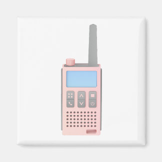 Sketch of modern walkie talkie magnet